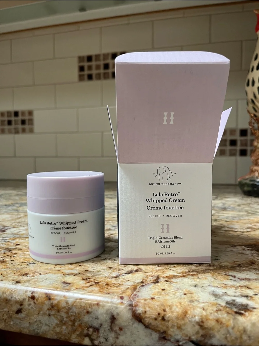 Drunk Elephant Lala Retro Whipped Cream Moisturizer With Ceramides Full Size NWT
